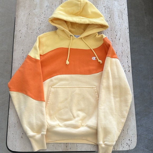 NWOT Champion | Urban Outfitters Exclusive Colorblock Hoodie Sweatshirt - Picture 6 of 9